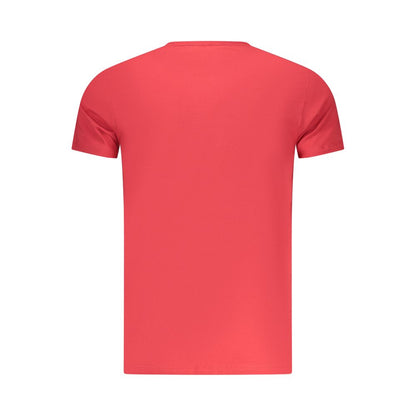 Pepe Jeans Red Cotton T-Shirt