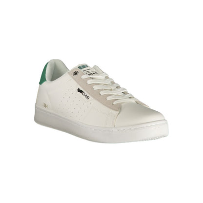 Gas Bianco Poliuretano Men Sneaker
