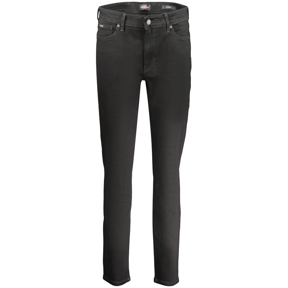 Guess Jeans Nero Cotton Womens Jeans