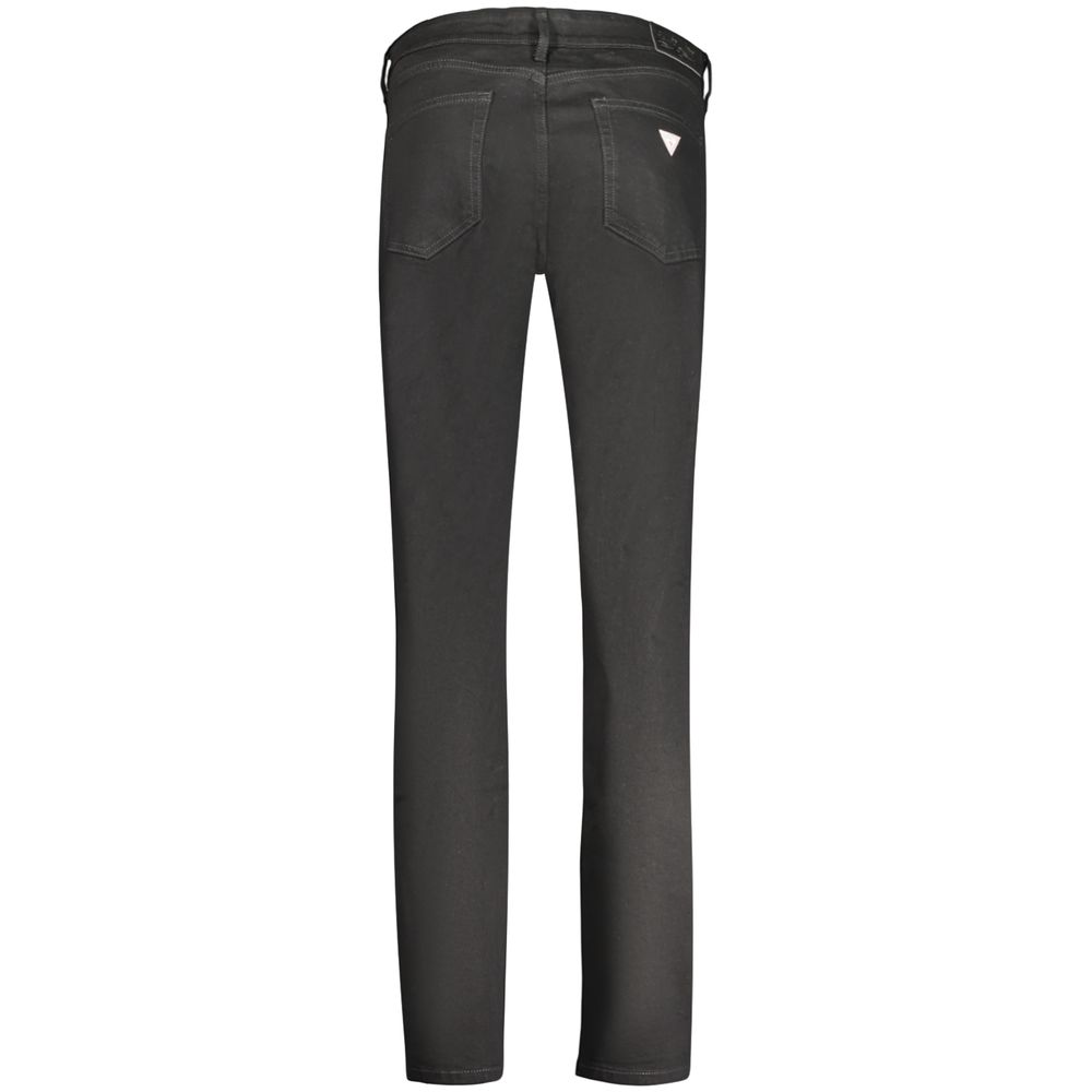 Guess Jeans Nero Cotton Womens Jeans