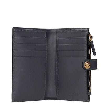 Versace Gray Leather Wallet