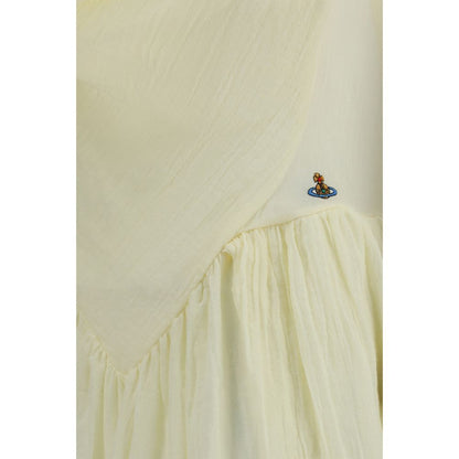 Vivienne Westwood Bicolor Cotton Casual Dress