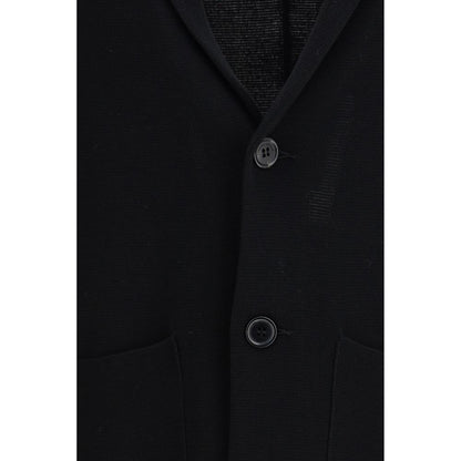 Roberto Collina Black Polyamide Coat