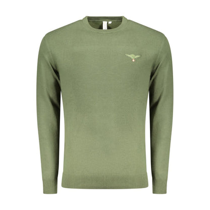 Accademia Militare Green Cotton Sweatshirt