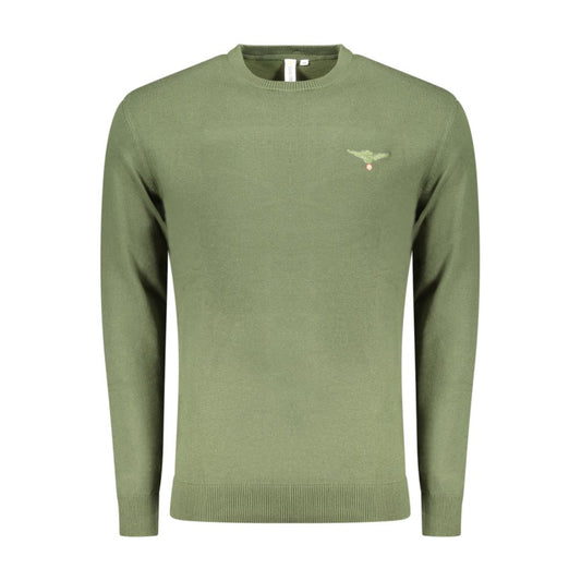 Accademia Militare Green Cotton Sweatshirt