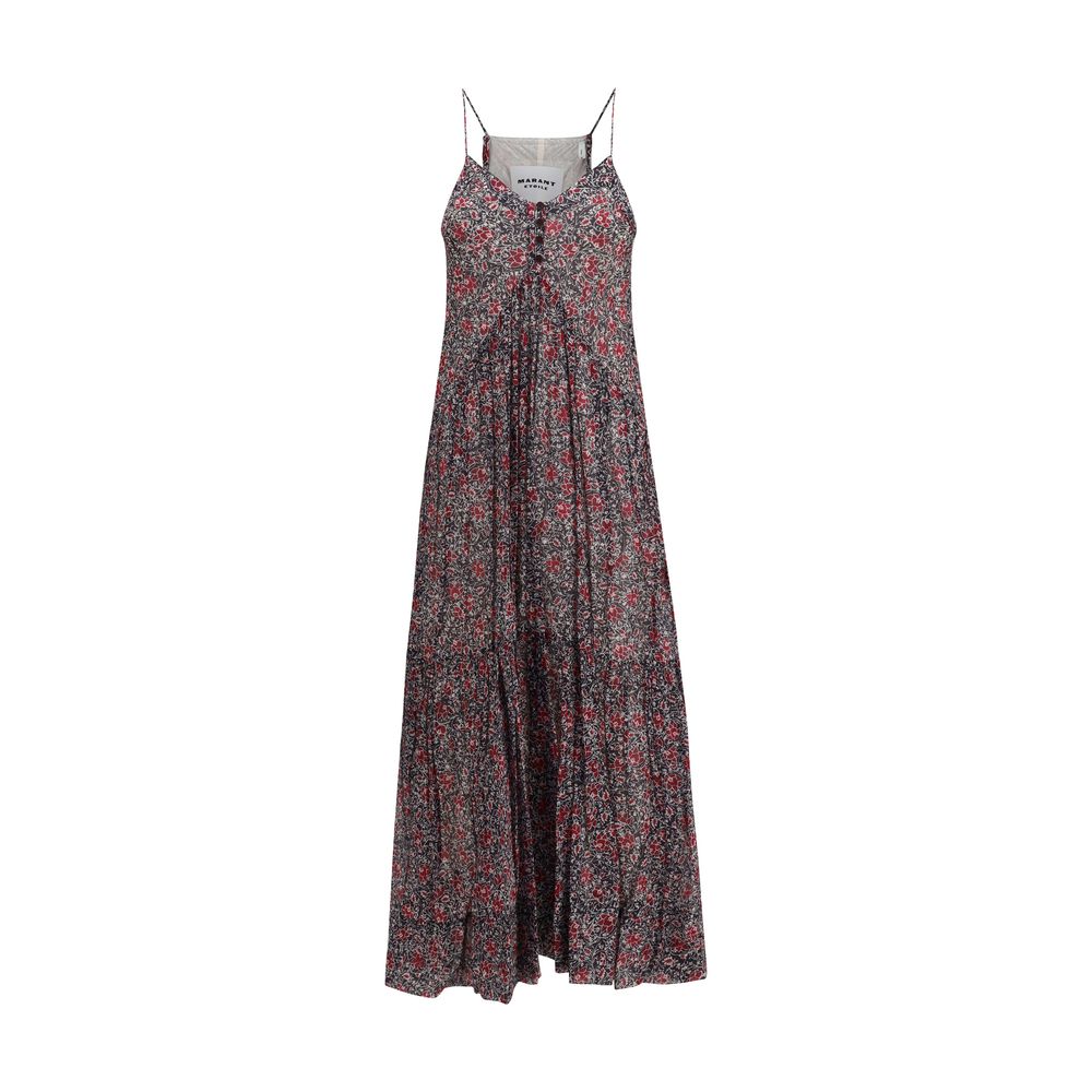 Marant Etoile Multicolor Cotton Casual Dress