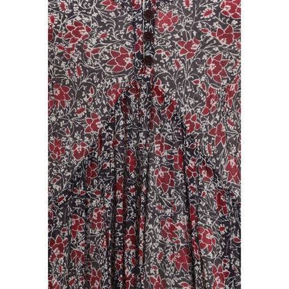 Marant Etoile Multicolor Cotton Casual Dress