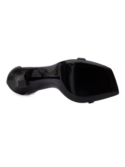 Jimmy Choo Black Leather Verity Sandals 100