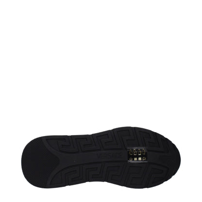 Versace White Leather Low Top Sneakers