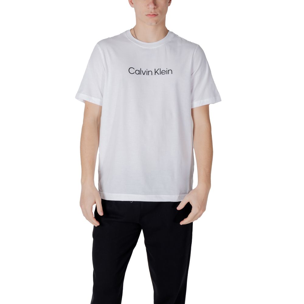 Calvin Klein Sport White Cotton T-Shirt