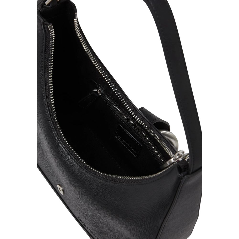 Karl Lagerfeld Black Polyethylene Handbag