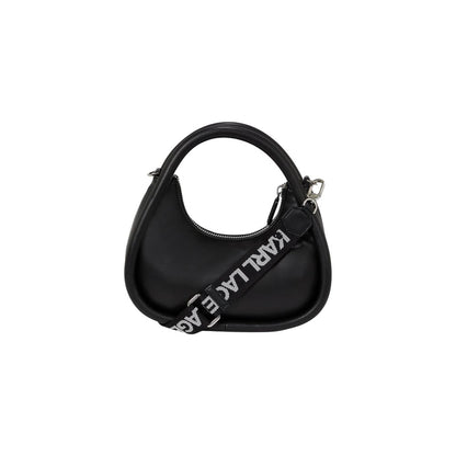 Karl Lagerfeld Black Polyethylene Handbag