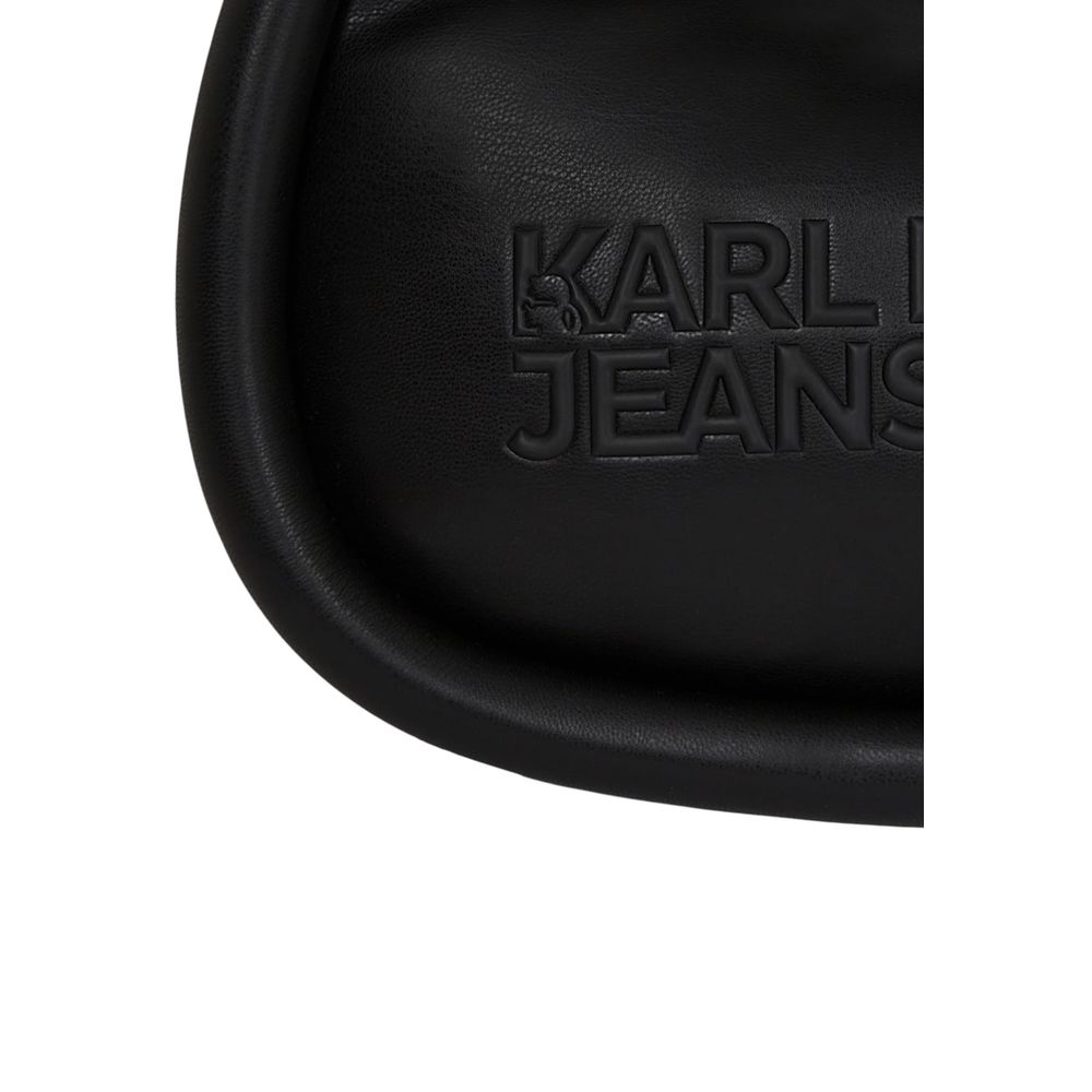 Karl Lagerfeld Black Polyethylene Handbag
