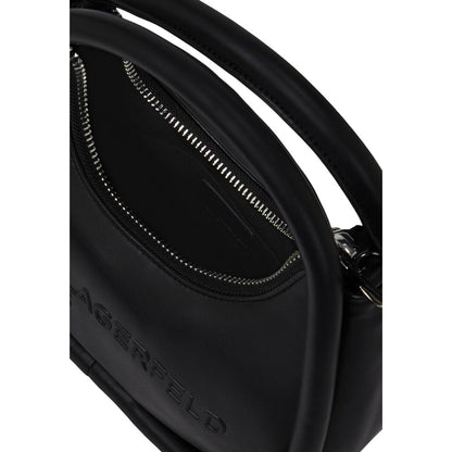 Karl Lagerfeld Black Polyethylene Handbag