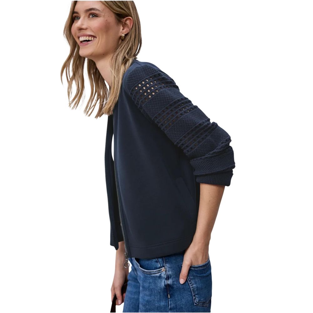 Street One Blue Modal Sweatshirt