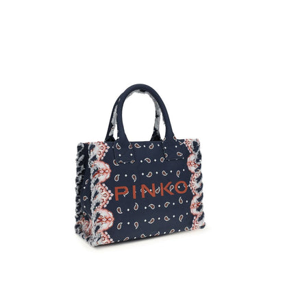 PINKO Multicolor Cotton Shoulder Bag