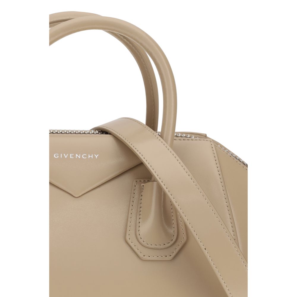 Givenchy Beige Calf Leather Bos Taurus Shoulder Bag