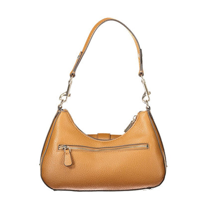 Guess Jeans Marrone Poliuretano Women Handbag