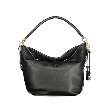 Guess Jeans Black Polyethylene Handbag
