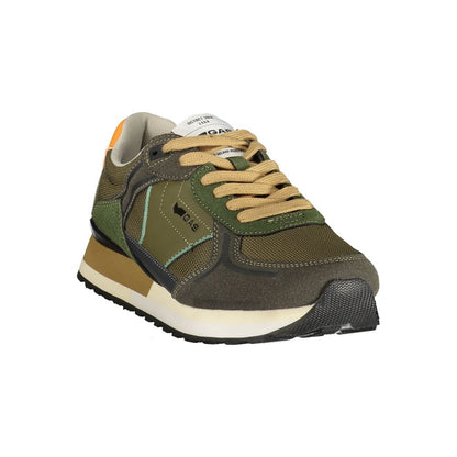 Gas Verde Polyurethane Men Sneaker