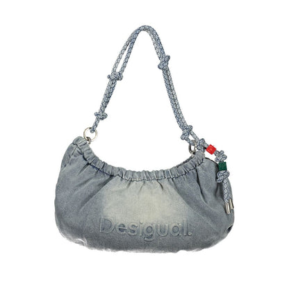Desigual Azzurro Cotton Women Bag