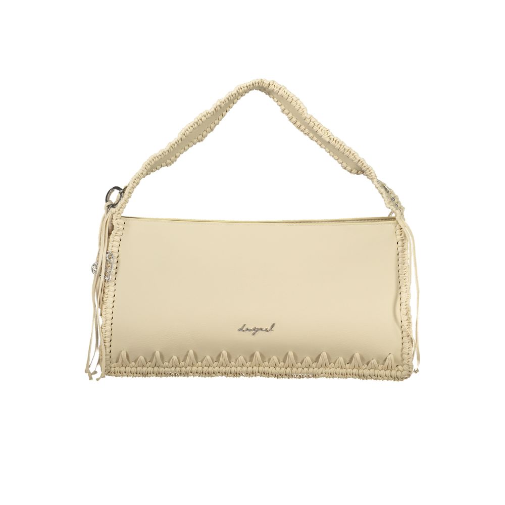 Desigual Beige Polyurethane Women's Handbag