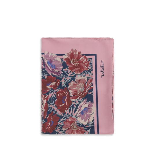 Valentino Garavani Multicolor Silk Scarf