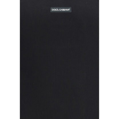 Dolce & Gabbana Black Cotton Top