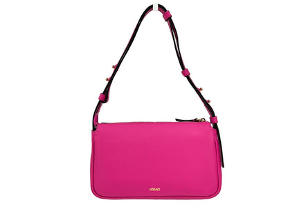 Versace La Medusa Vitello Shoulder Bag Purse