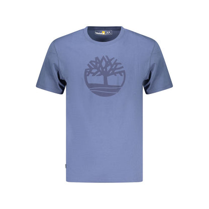 Timberland Blu Cotton Men's T-Shirt