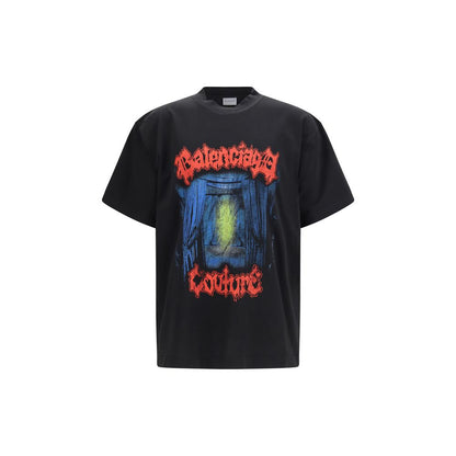 Balenciaga Black Cotton Sportswear