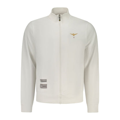Accademia Militare Bianco Cotton Mens Sweatshirt