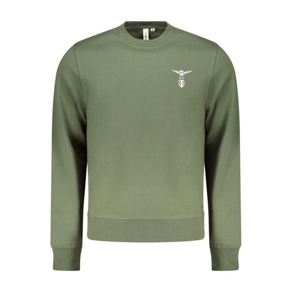 Accademia Militare Verde Cotton Mens Sweatshirt