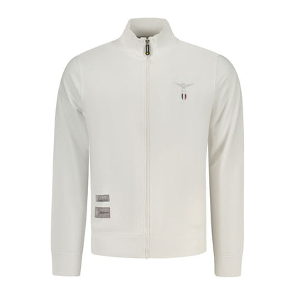 Accademia Militare White Cotton Men's Sweatshirt