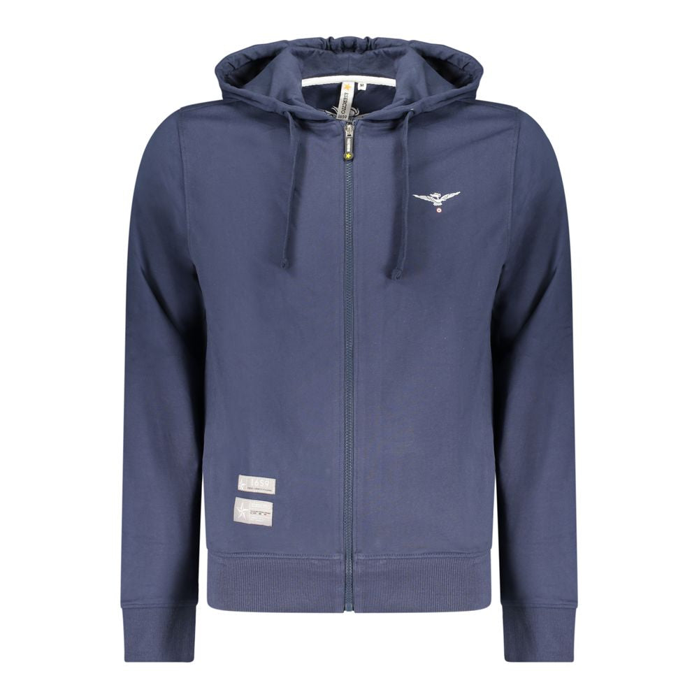 Accademia Militare Blue Cotton Men's Sweatshirt