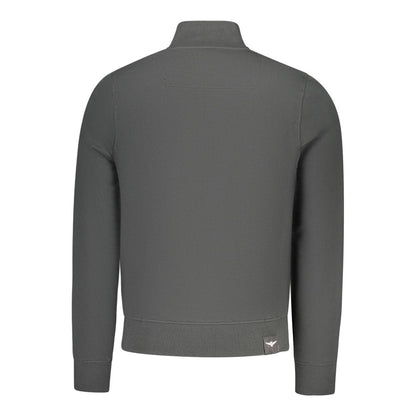 Accademia Militare Black Cotton Men Sweatshirt
