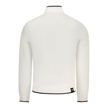 Accademia Militare White Cotton Men's Sweatshirt