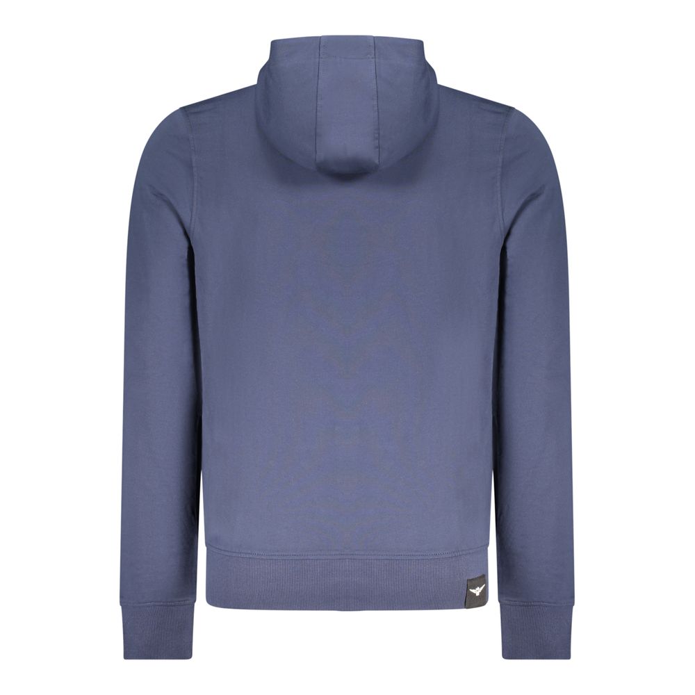 Accademia Militare Blue Cotton Mens Sweatshirt
