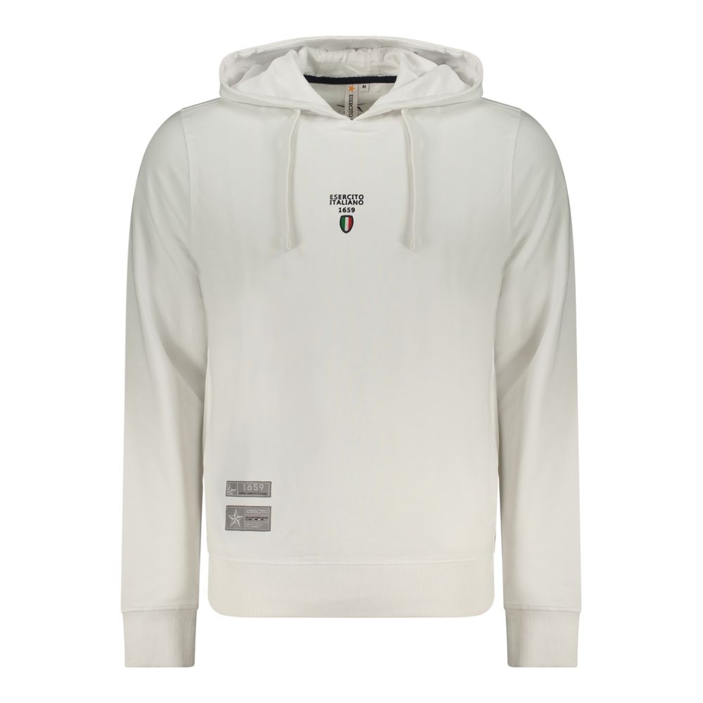Accademia Militare White Cotton Men Sweatshirt