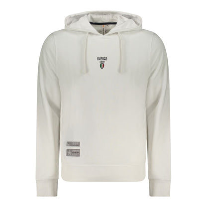 Accademia Militare White Cotton Men Sweatshirt