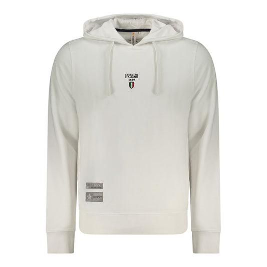 Accademia Militare White Cotton Men Sweatshirt