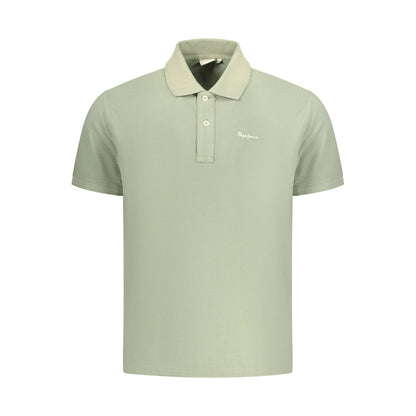 Pepe Jeans Verde Cotone Uomo Polo