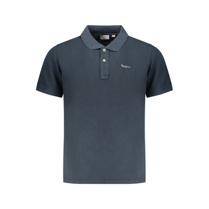 Pepe Jeans Blue Cotton Men Polo