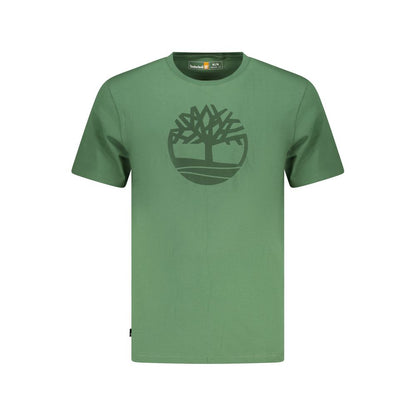 Timberland Verde Cotton Men's T-Shirt