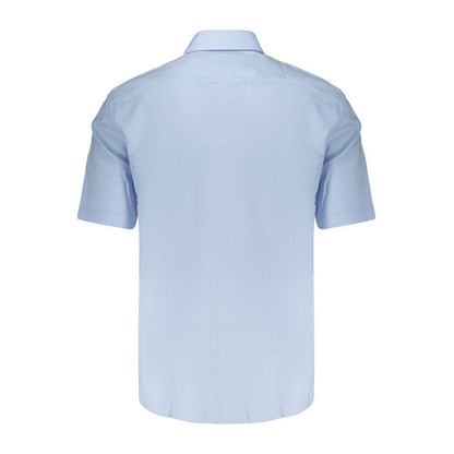Hugo Boss Azzurro Cotton Mens Shirt