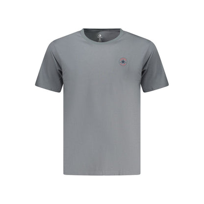 Converse Grigio Cotton Men Shirt