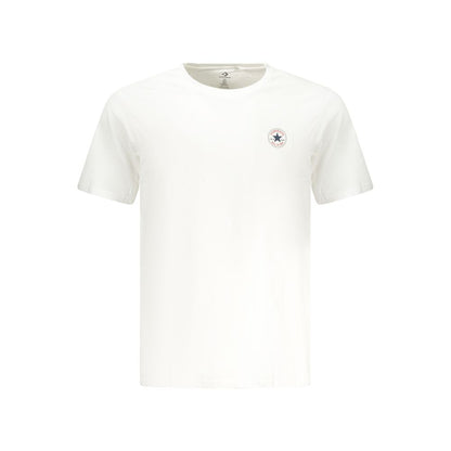 Converse Bianco Cotton Men T-Shirt