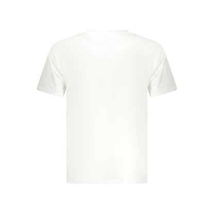 Converse Bianco Cotton Men T-Shirt