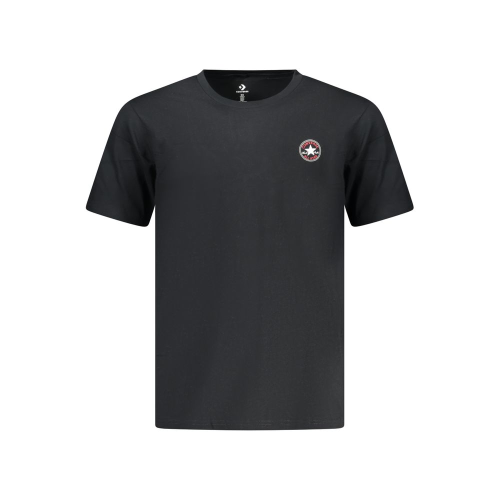 Converse Black Cotton Men's T-Shirt