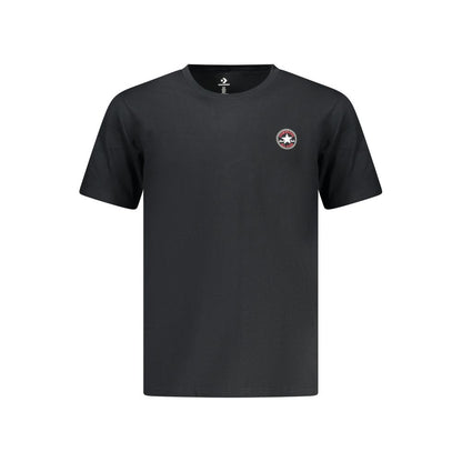 Converse Black Cotton Men's T-Shirt